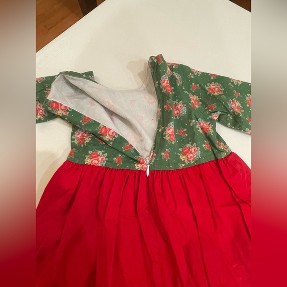 Olive Mae‎ Girls 4T dress ruffles floral layered kidcore cottagecore prairiecore - Picture 10 of 10